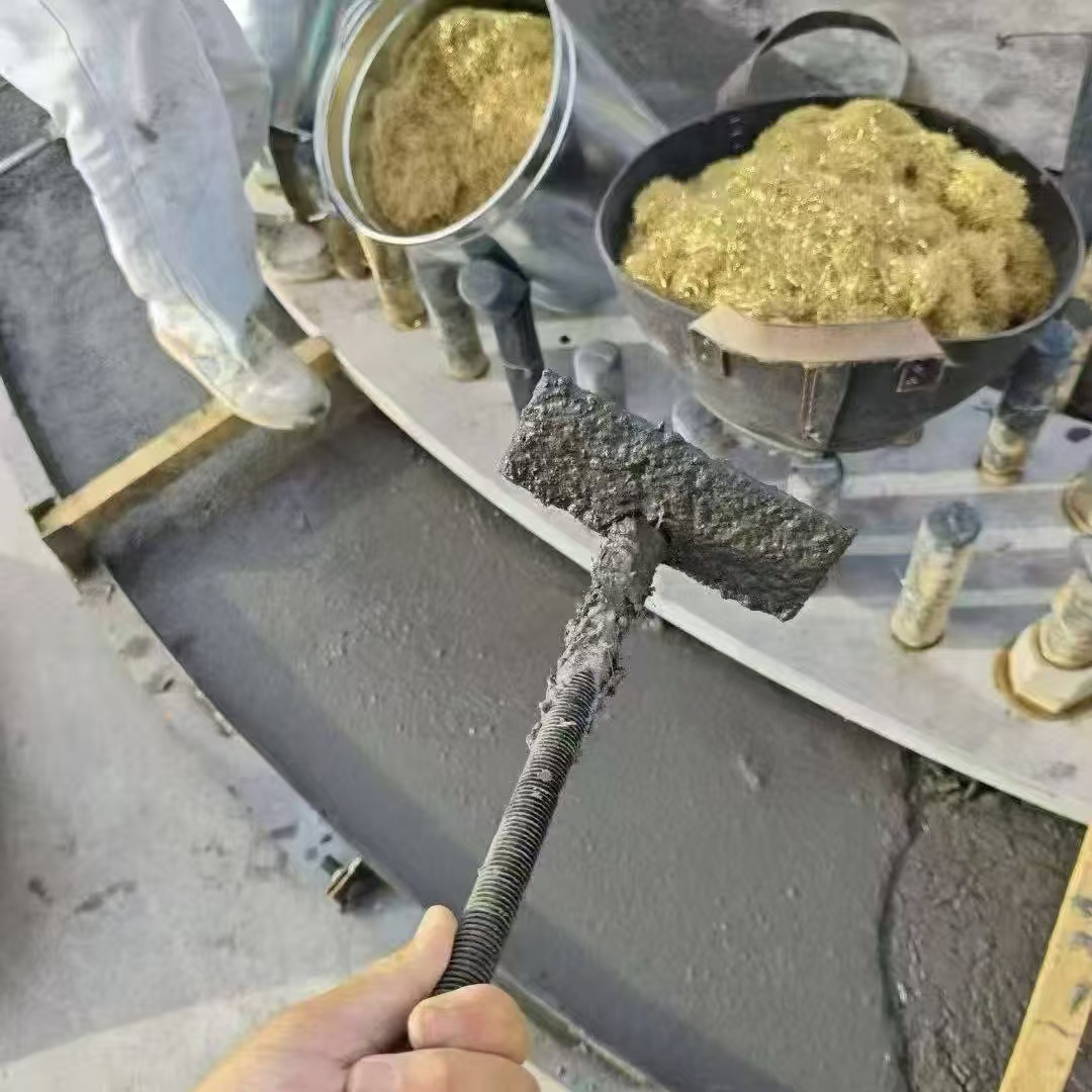 新昌C120钢纤维高强无收灌浆料 轧机压缩机汽轮机发电机锻压设备底座灌浆材料
